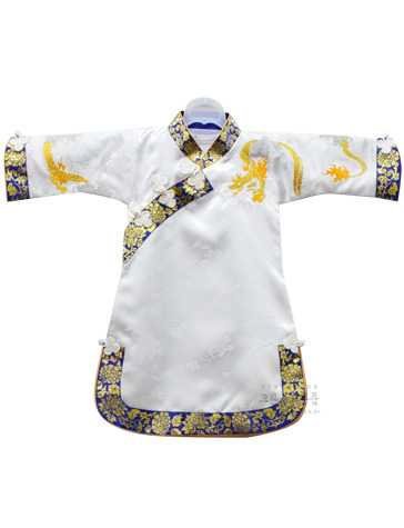 중국 선녀복 (신금단) 흰색 (모자 포함)