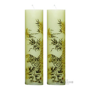 약쑥양초 원기둥초 금호랑이초 (1박스 20개) 원백 법당초 기도초 기도양초 국내산