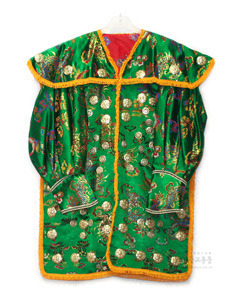 (구형) 십장생 장군복 (초록, 모자 포함) 장군의대 장군옷 신복 민속의상