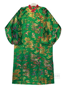 사신복_원피스 (강시모자 포함) 초록 (사신복 중국원피스 중국옷 신복 무속의상)