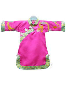 중국 선녀복 (신금단) 진달래색 (모자 포함)