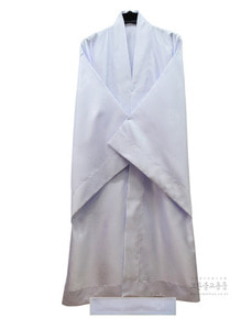 도사복 (달가라, 민.겹) 백색/백색띠