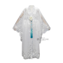 선녀복 (장미 大선녀복, 흰색) 무속소품/무속용품/민속의상